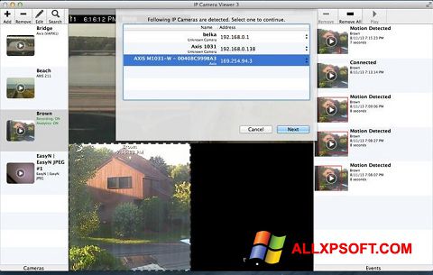 Captură de ecran IP Camera Viewer pentru Windows XP