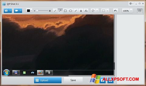 Captură de ecran QIP Shot pentru Windows XP