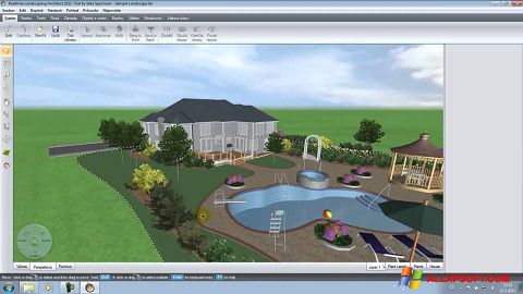 Captură de ecran Realtime Landscaping Architect pentru Windows XP