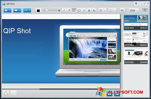 Captură de ecran QIP pentru Windows XP
