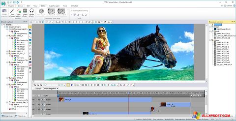Captură de ecran Free Video Editor pentru Windows XP