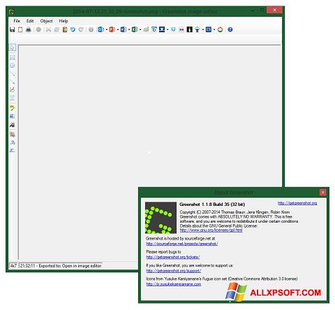 Captură de ecran Greenshot pentru Windows XP