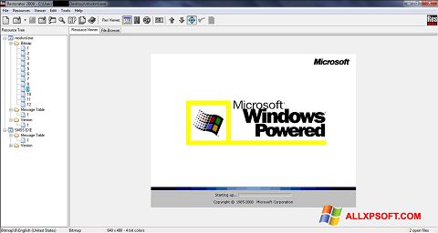 Captură de ecran Restorator pentru Windows XP