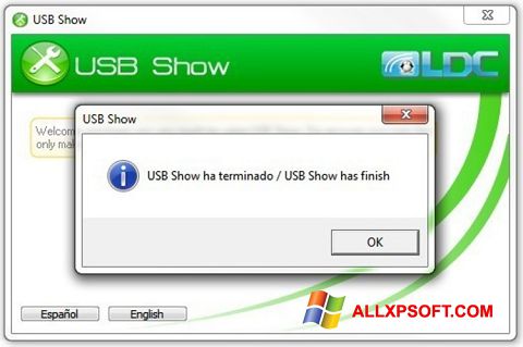 Captură de ecran USB Show pentru Windows XP