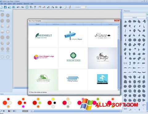 Captură de ecran Sothink Logo Maker pentru Windows XP
