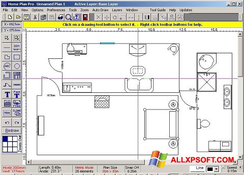 Captură de ecran Home Plan Pro pentru Windows XP