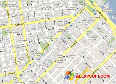 Captură de ecran Google Maps pentru Windows XP