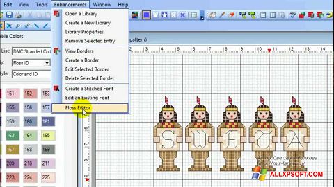 Captură de ecran Stitch Art Easy pentru Windows XP