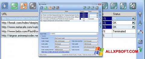 Captură de ecran VideoGet pentru Windows XP