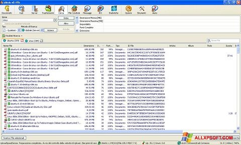 Captură de ecran eMule pentru Windows XP