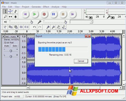 Captură de ecran Lame MP3 Encoder pentru Windows XP